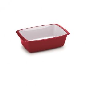 Plasutil Vermelho Travessa Duo 460ml Retang. Ref:8334