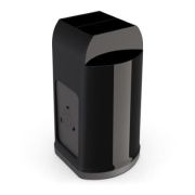 Porta Guardanapo Triutil Preto Unitermi