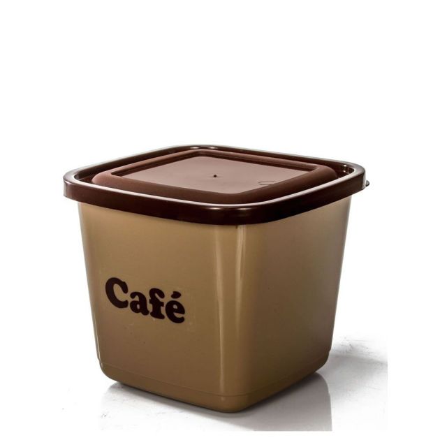 Pote Mantimento 1100 ml Cafe Quadrado Erca Ref:2231