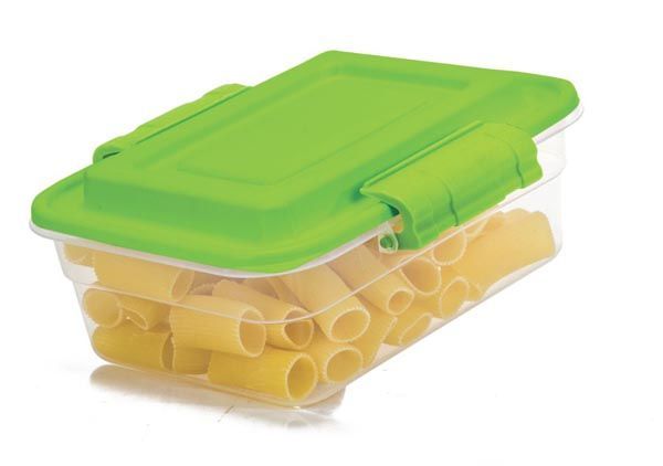 Pote Retang. com Trava 1,100 ml Erca R:1344