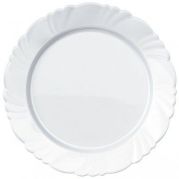 Prato Raso Opaline Petala 25,5 cm Nadir