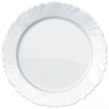 Prato Raso Opaline Petala 25,5 cm Nadir