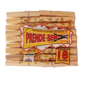 Prendedor de Madeira 18/1
