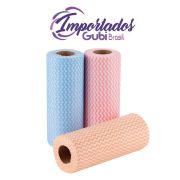 Rolo Pano de Limpeza 50 Un 25x25 cm Gubi