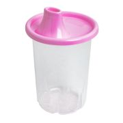 Samba Copo Infantil com Bico Rosa 300ml