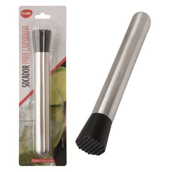 Socador Drinks Aco Inox 21 Cm