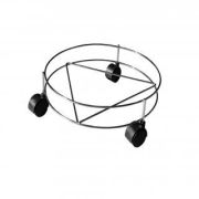 Suporte Botijao Gas com Rodizio Peq. Madefer