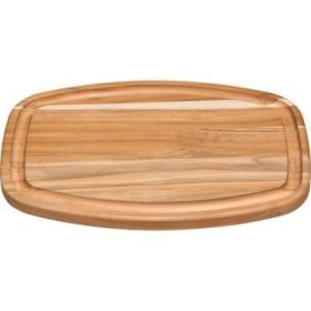 Tabua para Carne c/canaleta Oval  27x45 Cm