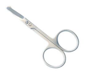 Tesoura Ponta Redonda 3 1/2 Alfa Dp0611