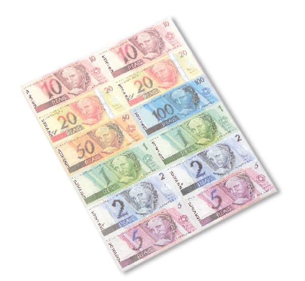 Toys Dinheirinho Infantil c/66 Cartela