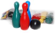 Toys Jogo Boliche c/6 Pinos 18cm Alt.plast. R:0850