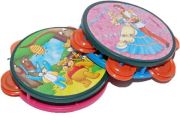 Toys Pandeiro Plast. Infantil Peq. 10cm