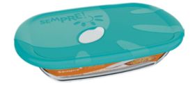 Travessa Retangular Sempre  3 Lts c/tampa Nadir