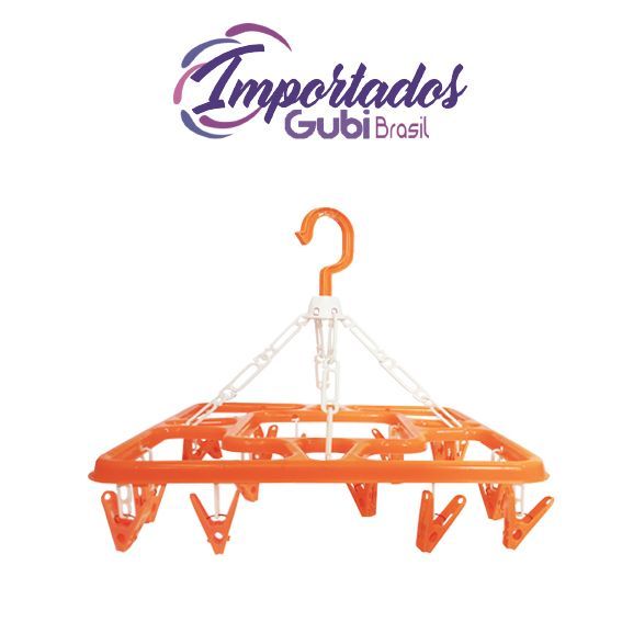 Varal de Lingerie 16 Prendedor 28cm