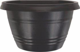 Vaso Cachepot p/painel Preto 1100 ml Ref:2847