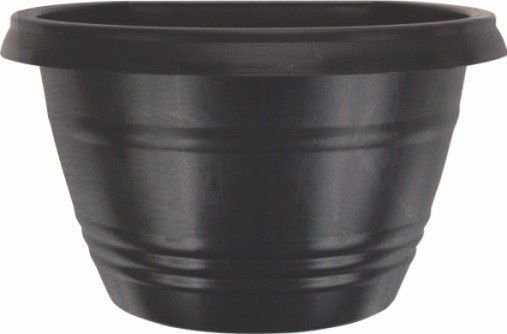 Vaso Cachepot p/painel Preto 1100 ml Ref:2847