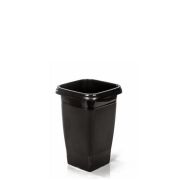 Vaso Plastico Coluna Preto 4.100 ml  Erca