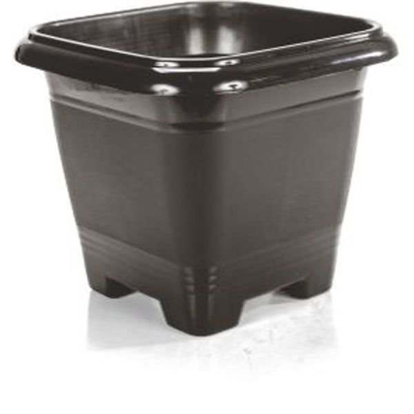 Vaso Plastico Quadrado 2 Lts Preto R:1331