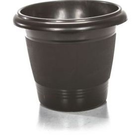 Vaso Plastico Redondo 1,75lts Preto R:1305