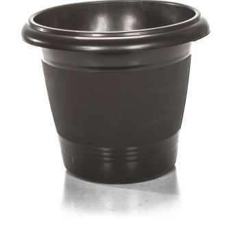 Vaso Plastico Redondo 15lts Preto R:1328
