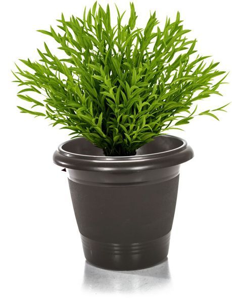 Vaso Plastico Redondo 700ml Preto R:1368