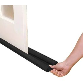 Veda Porta Preto Ajustavel 80cm